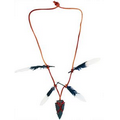 Costume Accessory: Native Warrior Arrowhead Necklace